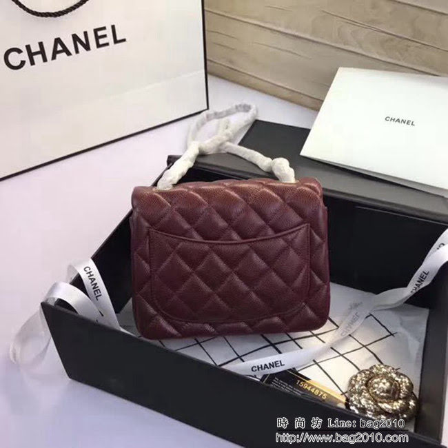 香奈兒CHANEL 升級版A1115全新經典小羊皮金銀鏈條單肩斜挎包 DSC1799